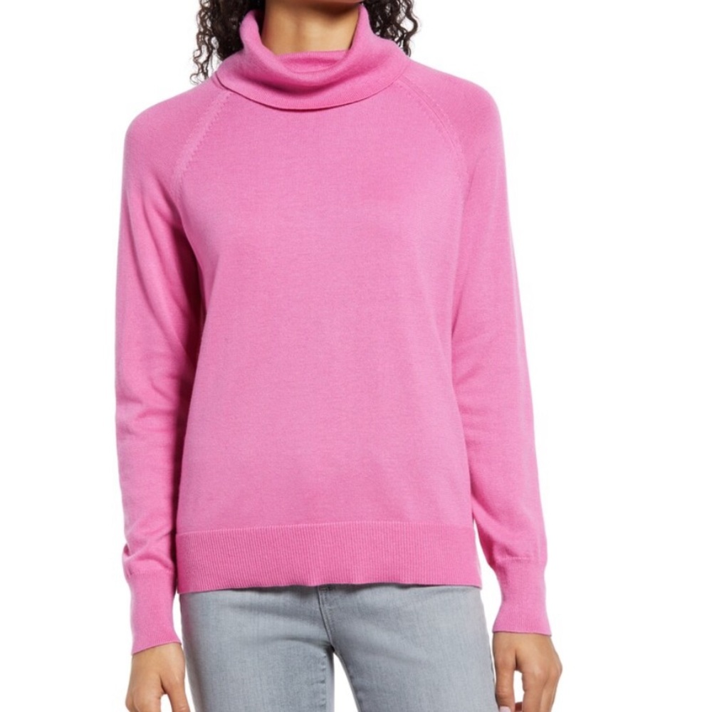 Caslon Cozy Relaxed Fit Turtleneck
Sweater‎ Size Small